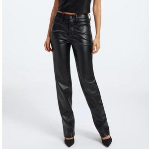 GOOD ICON FAUX LEATHER PANTS